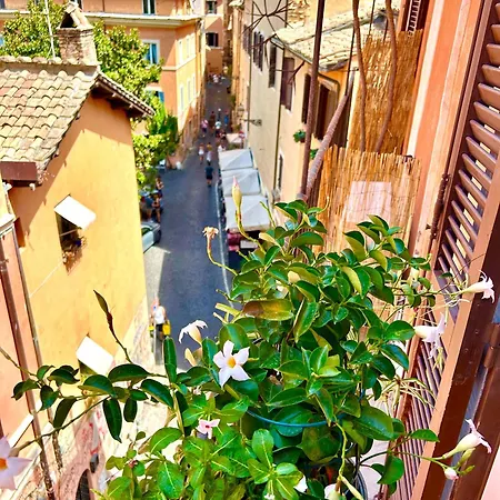 Abaco 2 Baths & Small Balcony In Trastevere Apartamento Roma