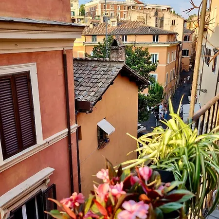Abaco 2 Baths & Small Balcony In Trastevere